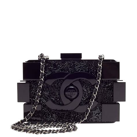 crystal chanel lego purse|where to buy chanel lego.